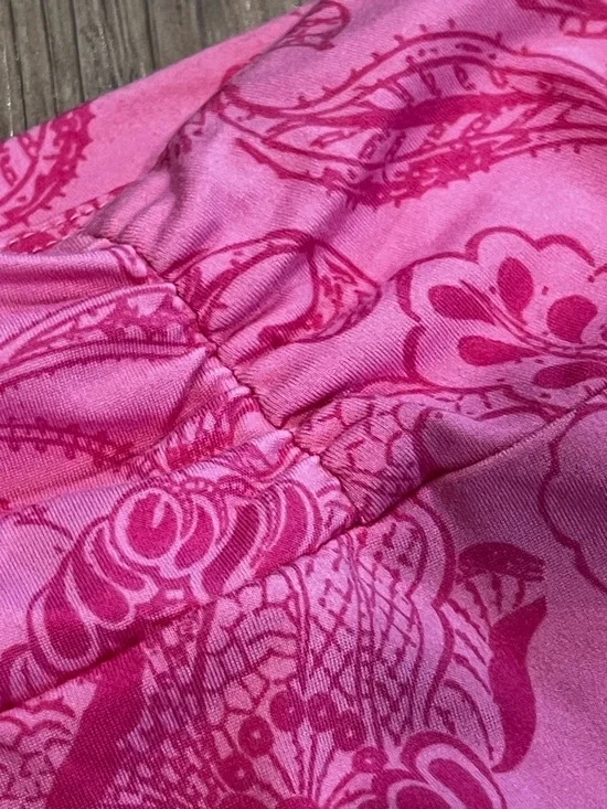 Lola Pink Paisley skirt XS - Picture 2 of 6